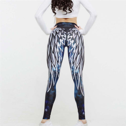 Wing Printed Leggings